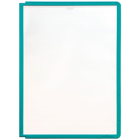 Durable Sherpa A4 Replacement Display Panels, Green, Pack of 5