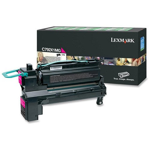 Lexmark C792X1MG Magenta Extra High Yield Laser Toner Cartridge Easy2Order : X79203