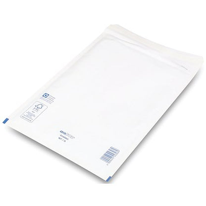 Bubble Lined Envelopes, Size 7 230x340mm, White, Pack of 100