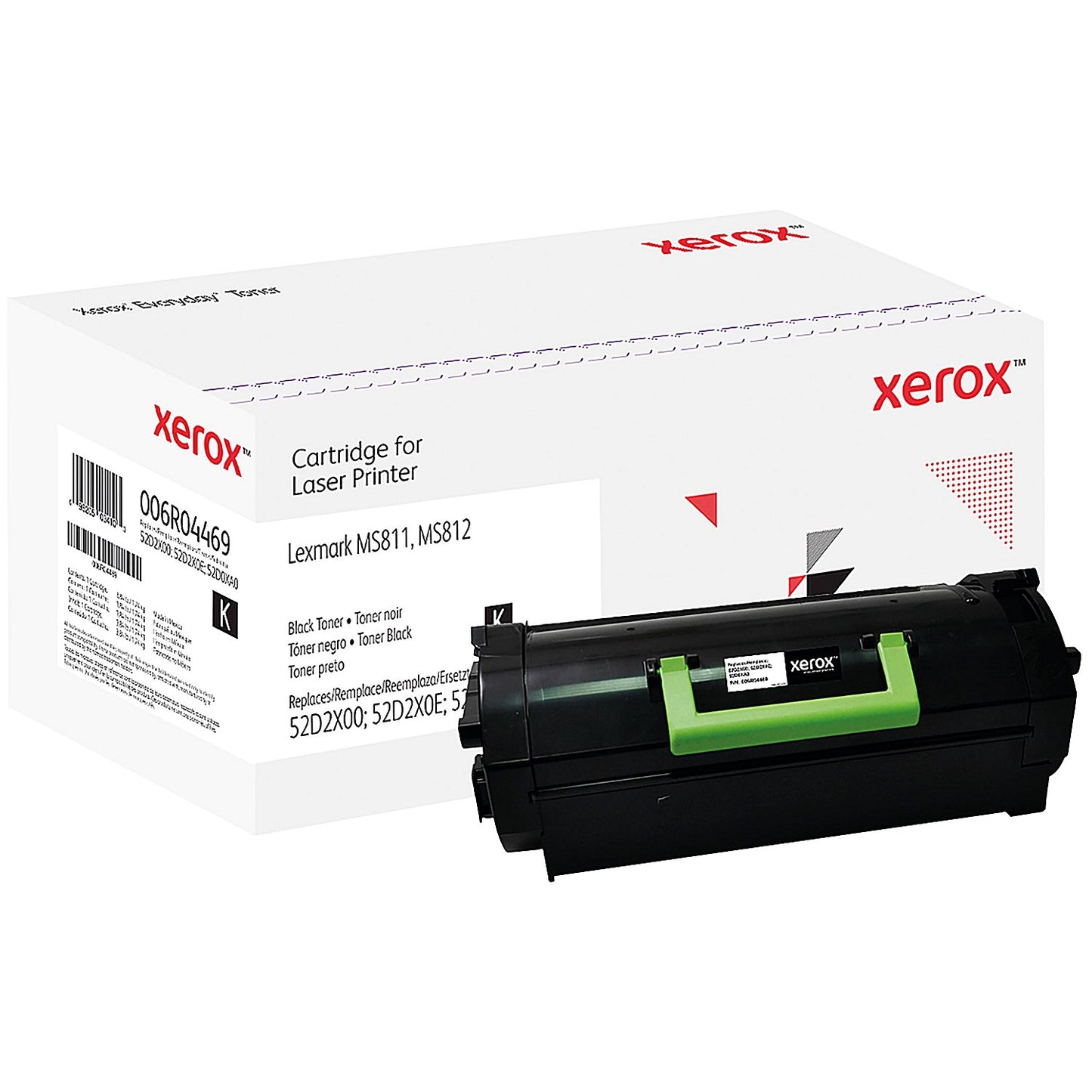 Xerox Everyday Replacement Toner Cartridge Extra High Yield Black For Lexmark 52D2X00 006R04469