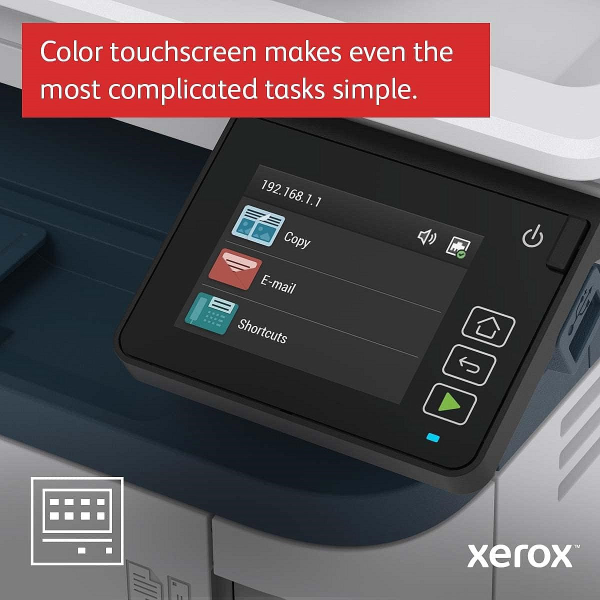 Xerox B305 A4 3-in-1 Wireless Mono Laser Printer, White