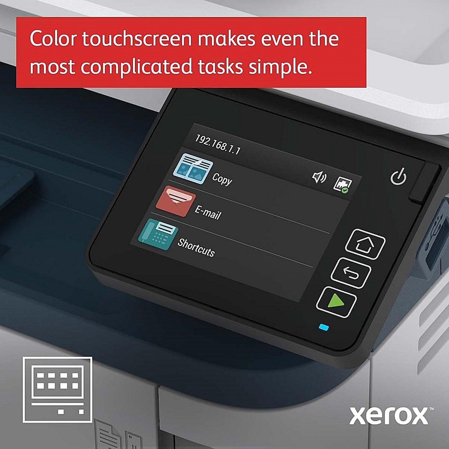 Xerox B315 A4 4-in-1 Wireless Mono Laser Printer, White