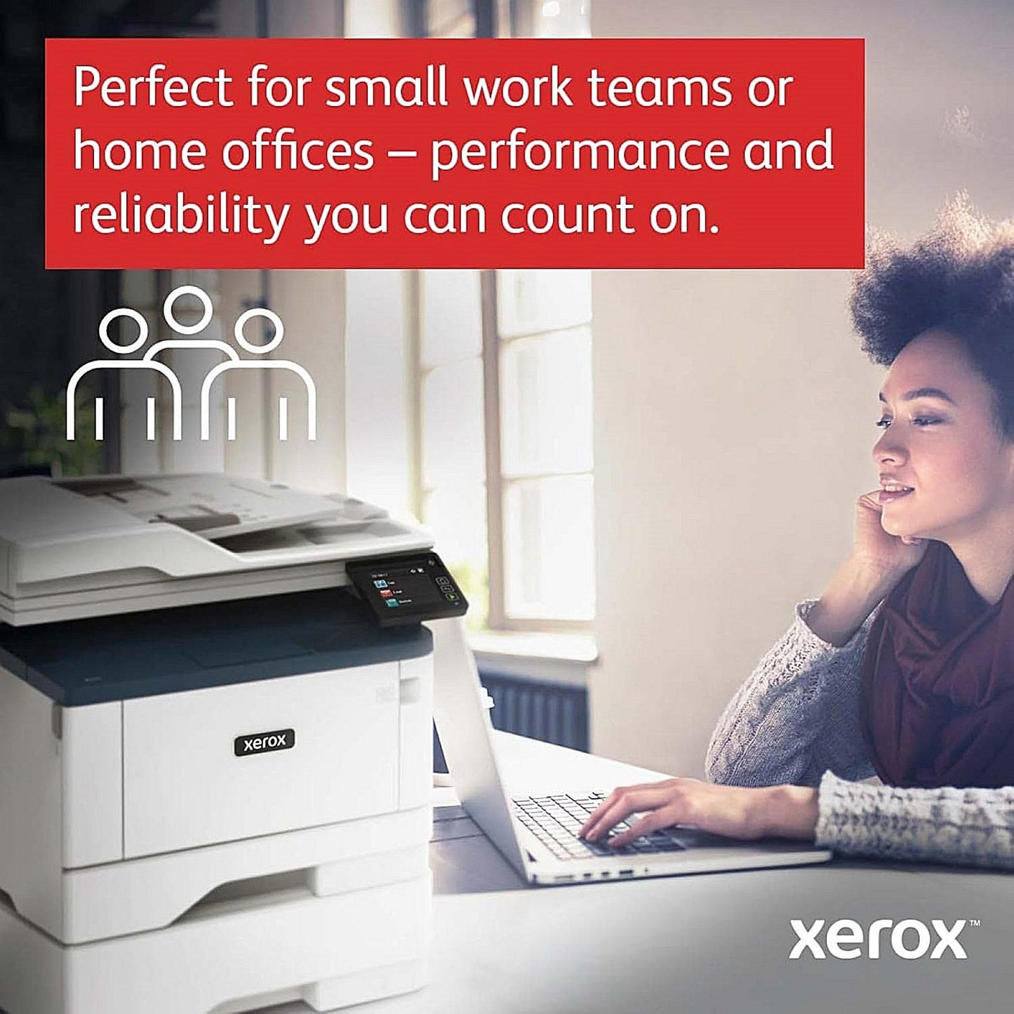 Xerox B315 A4 4-in-1 Wireless Mono Laser Printer, White