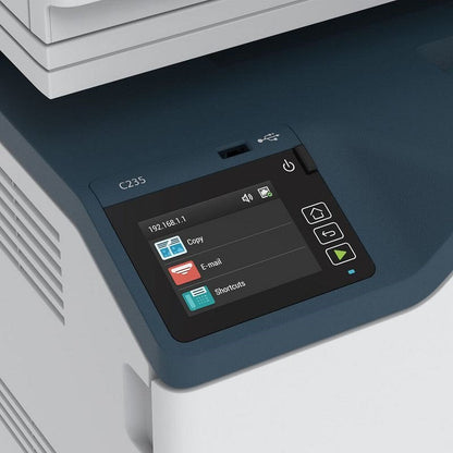 Xerox C235 A4 4-in-1 Wireless Colour Laser Printer, White Easy2Order : XR03558