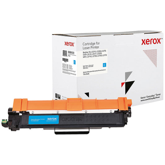 Xerox Everyday Replacement Toner Cartridge Cyan Compatible With Brother TN-243C 006R04581