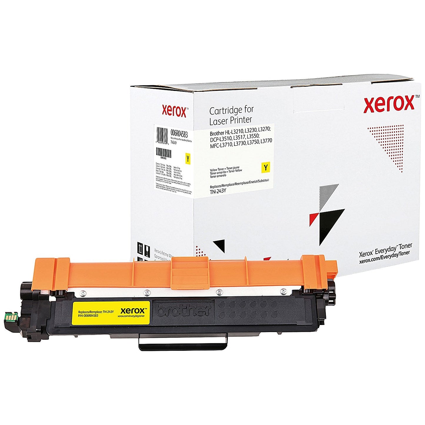 Xerox Everyday Repl Toner Cartridge High Yield Yellow Compatible With Brother TN-243Y 006R04583 Easy2Order : XR03743