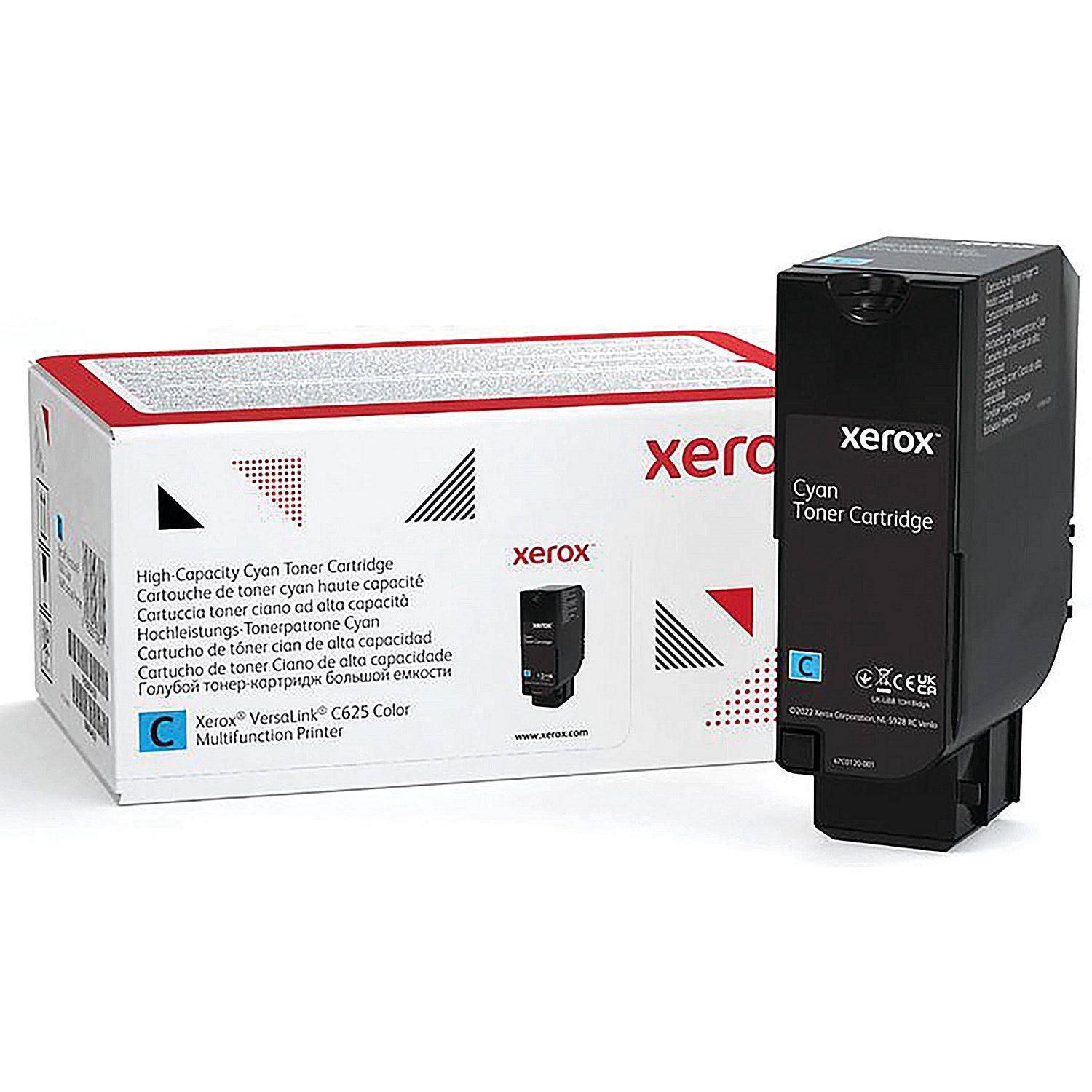 Xerox VersaLink C625 Toner Cartridge High Yield Cyan 006R04637 Easy2Order : XR03811