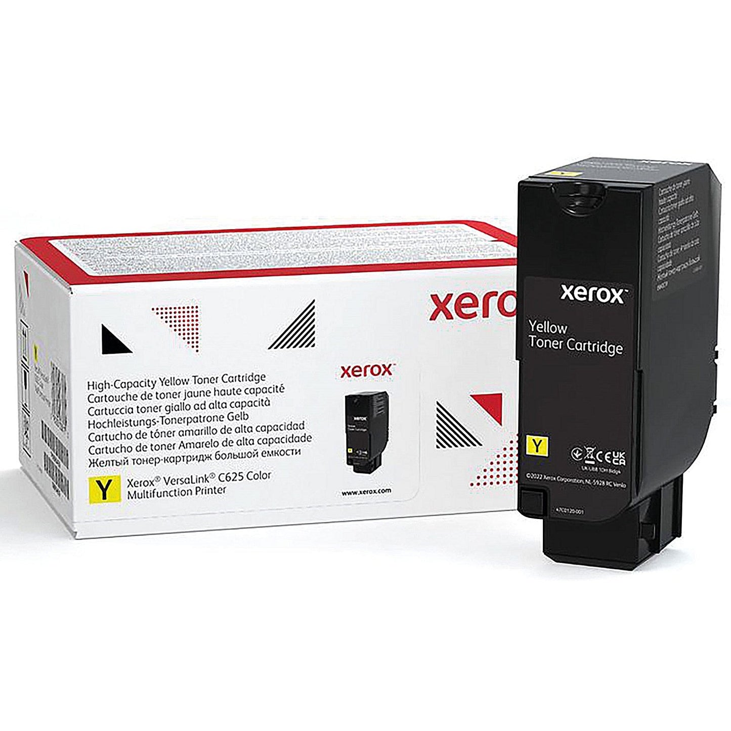 Xerox VersaLink C625 Toner Cartridge High Yield Yellow 006R04639 Easy2Order : XR03817