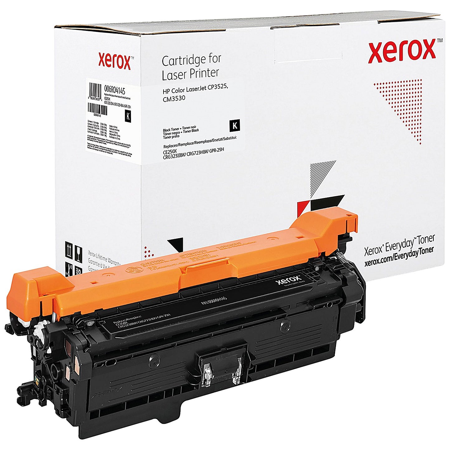 Xerox Everyday 504X/CE250X Remanufactured Compatible Laser Toner Cartridge, Black