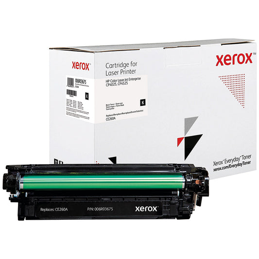 Xerox Everyday Replacement Toner Cartridge High Yield Black For HP CE260X 006R04146