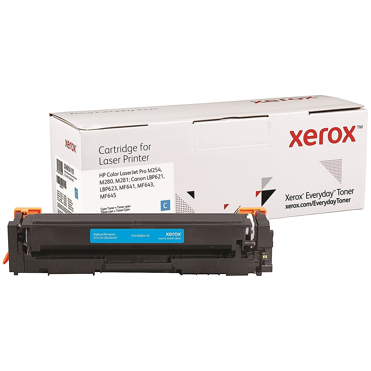 Xerox Everyday Replacement Toner Cartridge High Yield Cyan For HP CF541X 006R04181 Easy2Order : XR06445