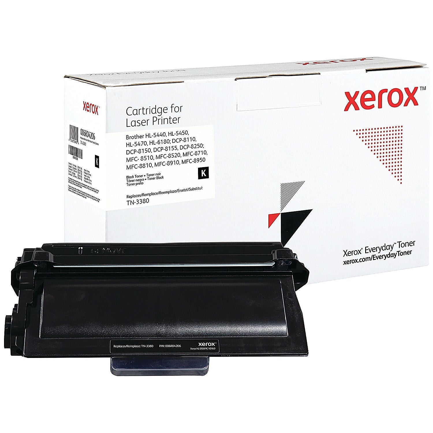 Xerox Everyday Replacement Toner Cartridge Black Compatible With Brother TN-3380 006R04206 Easy2Order : XR06470