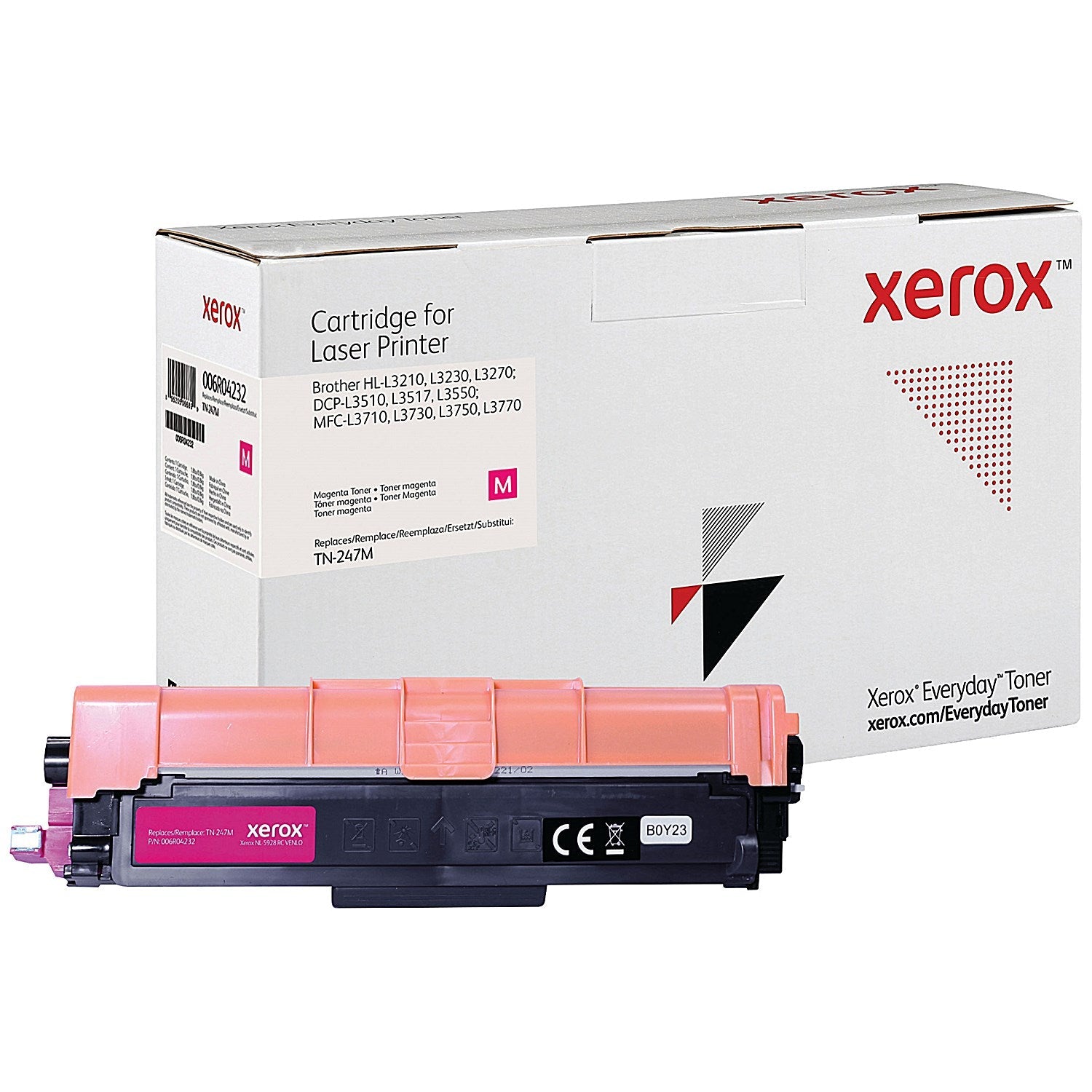 Xerox Everyday Repl Toner Cartridge High Yield Magenta Compatible With Brother TN-247M 006R04232 Easy2Order : XR06689