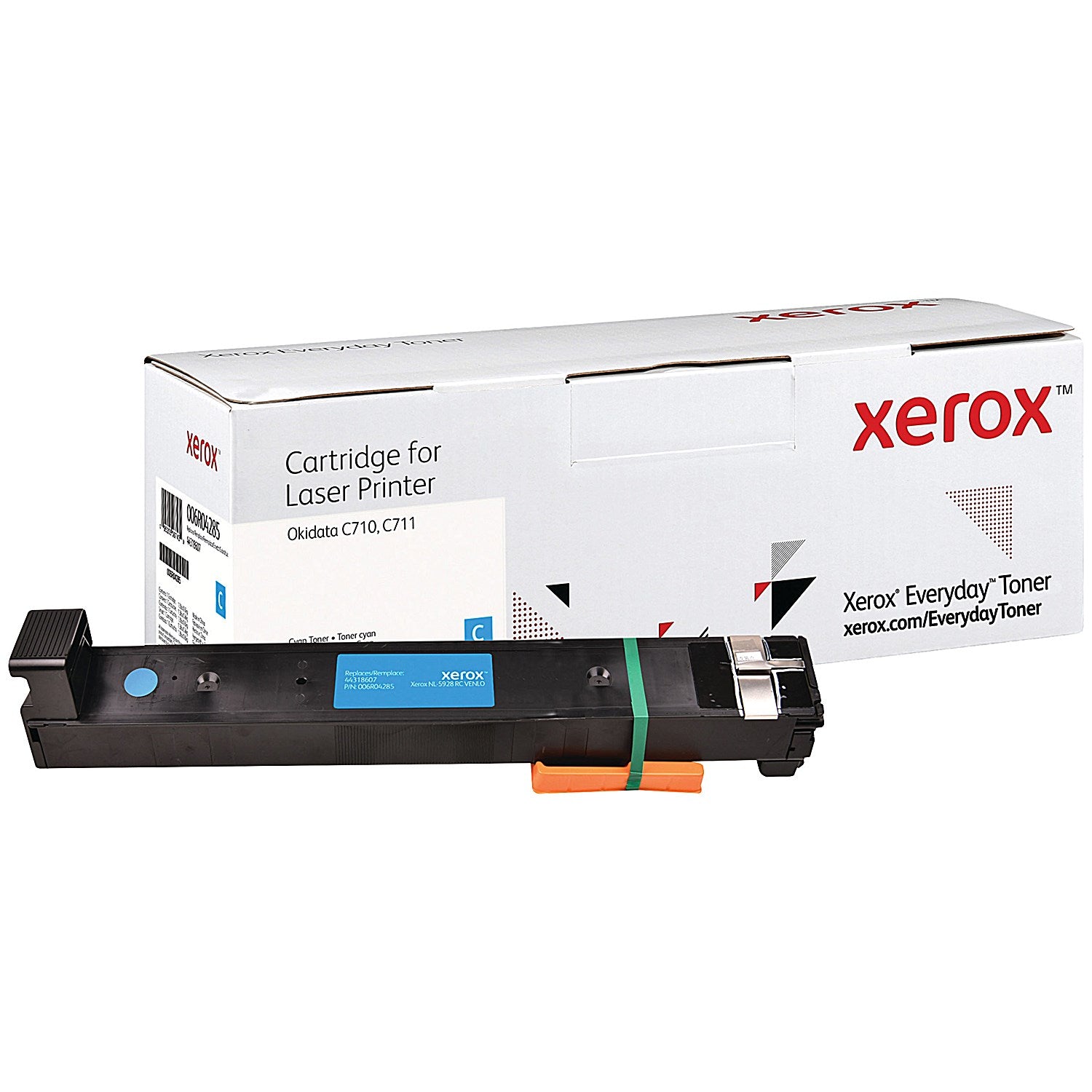 Xerox Everyday Replacement Toner Cart Cyan Compatible With Oki 44318607 006R04285