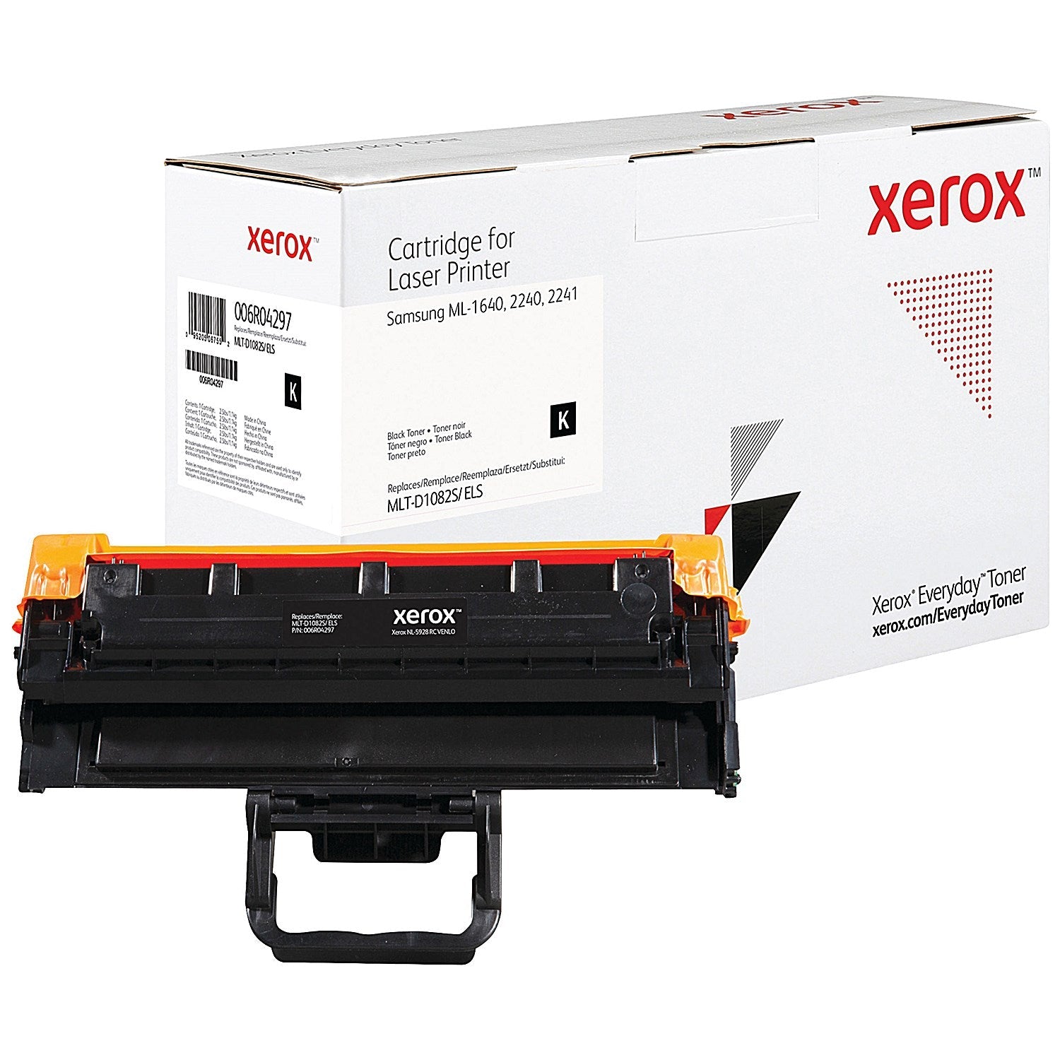 Xerox Everyday Replacement Toner Cart Black Compatible With Samsung MLT-D1082S 006R04297 Easy2Order : XR06755