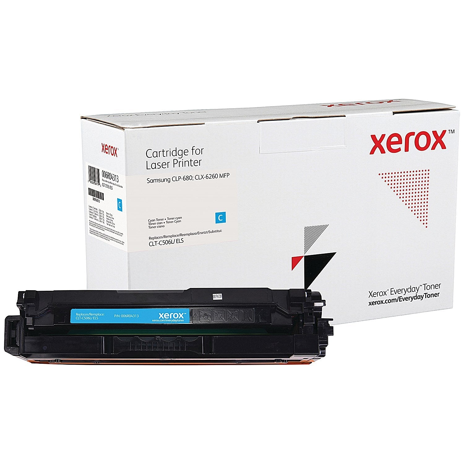 Xerox Everyday Remanufactured Toner High Yield Cyan Compatible With Samsung CLT-C506L 006R04312 Easy2Order : XR06771
