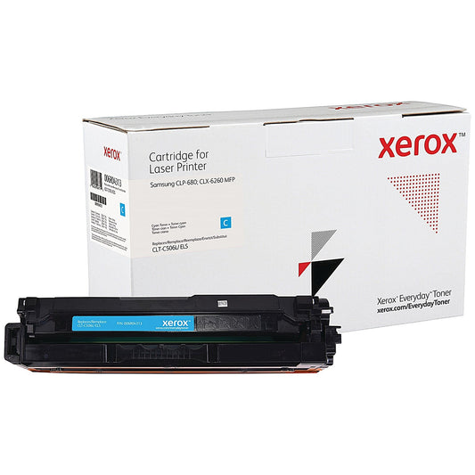Xerox Everyday Remanufactured Toner High Yield Cyan Compatible With Samsung CLT-C506L 006R04312 Easy2Order : XR06771