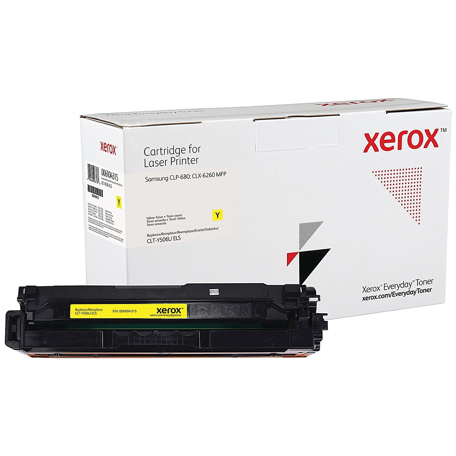 Xerox Everyday Remanufactured Toner High Yield Yellow Compatible With Samsung CLT-Y506L 006R04315 Easy2Order : XR06773