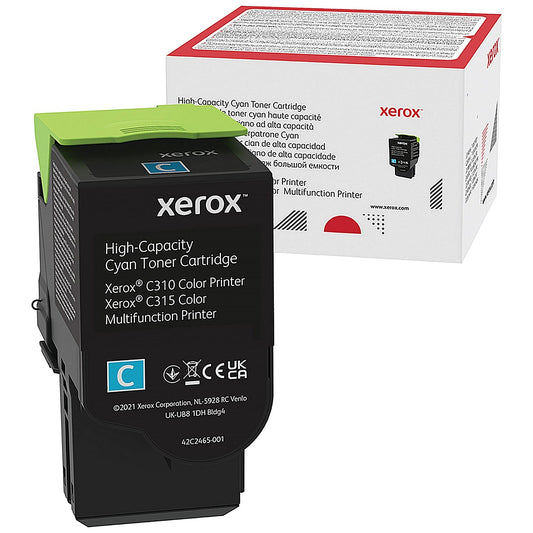 Xerox C310/C315 Toner Cartridge High Yield Cyan 006R04365 Easy2Order : XR06853