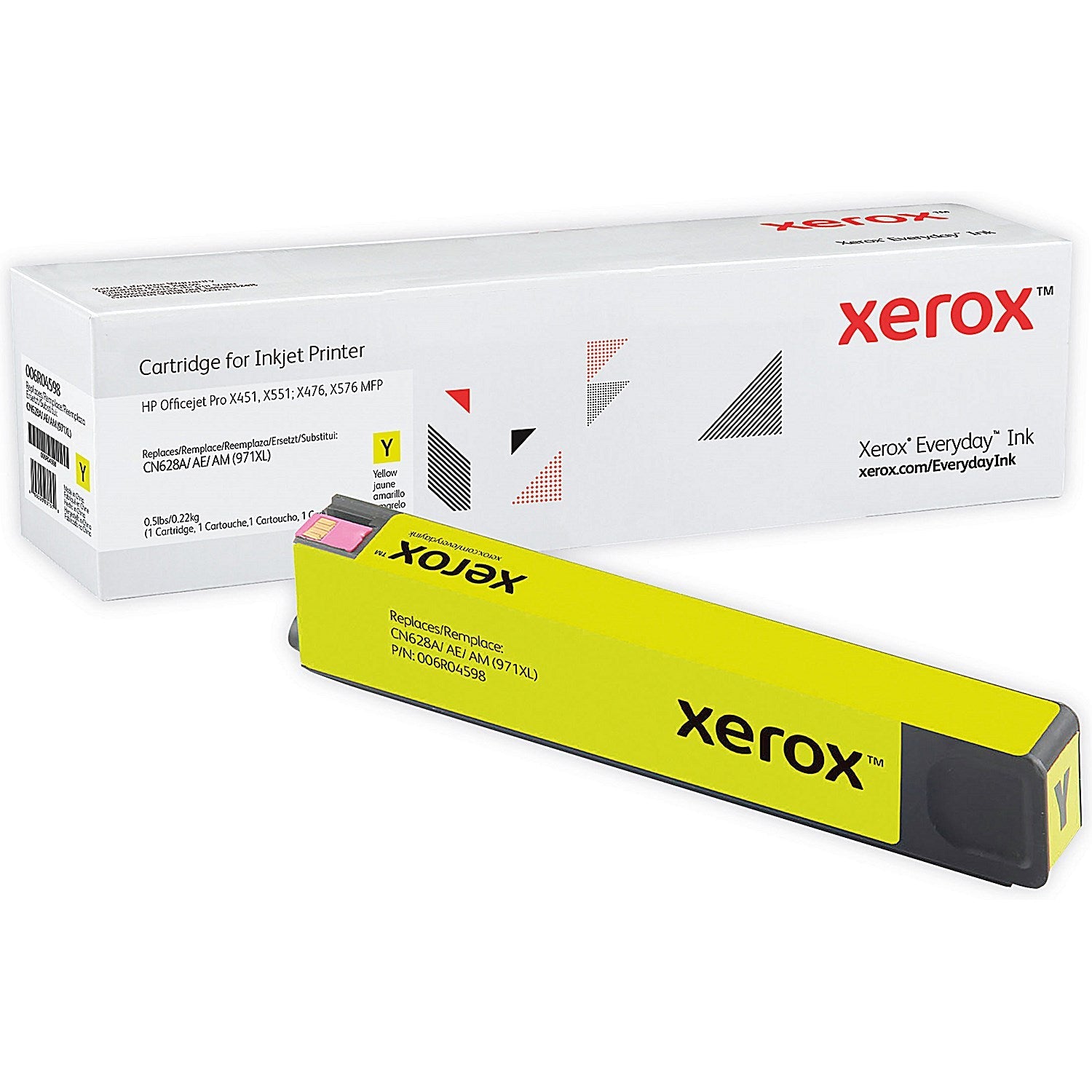 Xerox Everyday Replacement Toner Cartridge High Yield Yellow For HP CN628A 006R04598 Easy2Order : XR37579