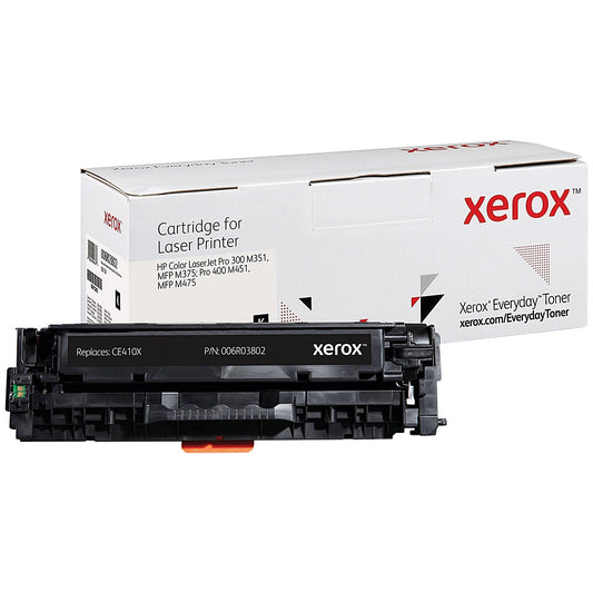Xerox Everyday Remanufactured Toner Cartridge High Yield Black For HP CE410X 006R03802 Easy2Order : XR59387