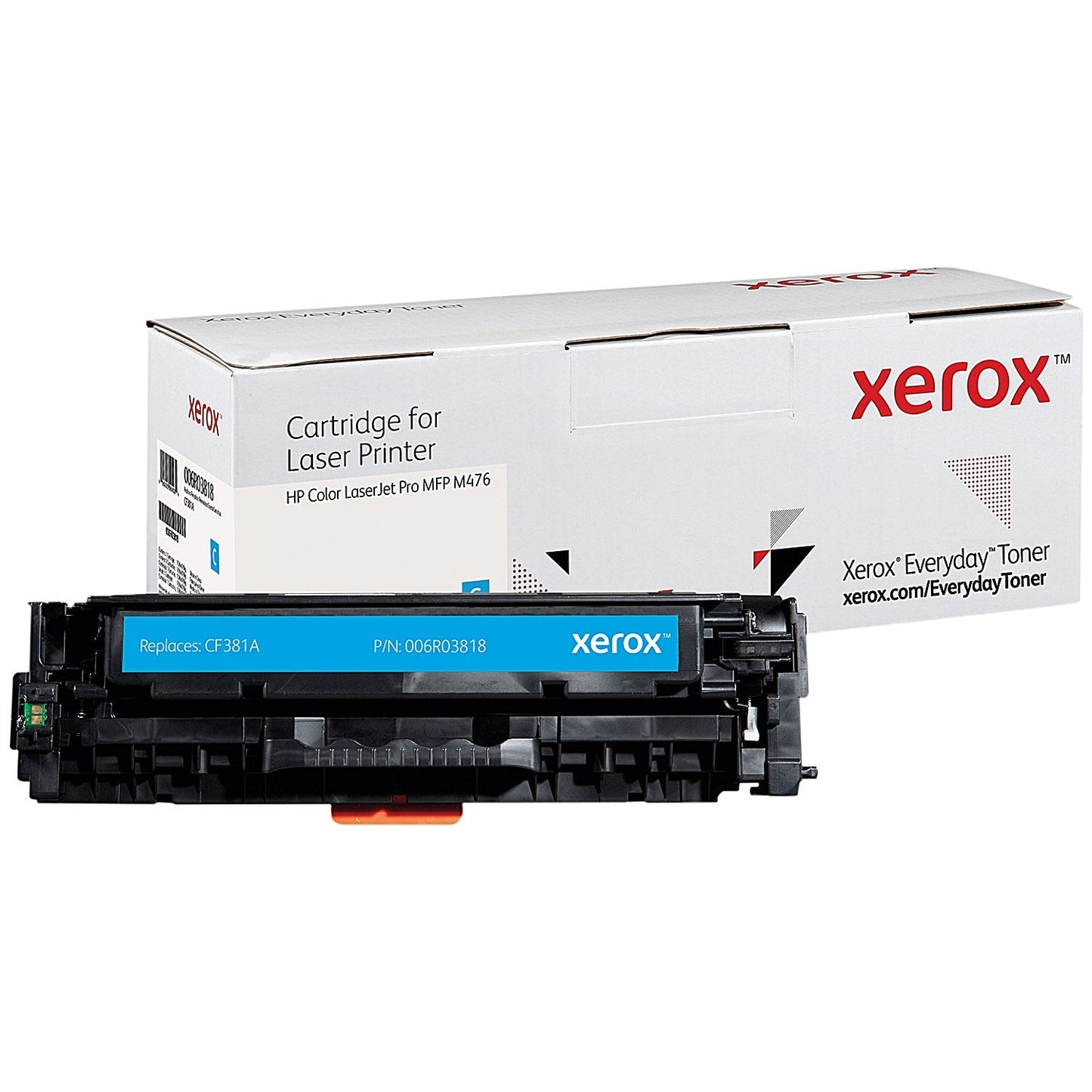 Xerox Everyday Remanufactured Toner Cartridge Cyan For HP CF381A 006R03818 Easy2Order : XR59403
