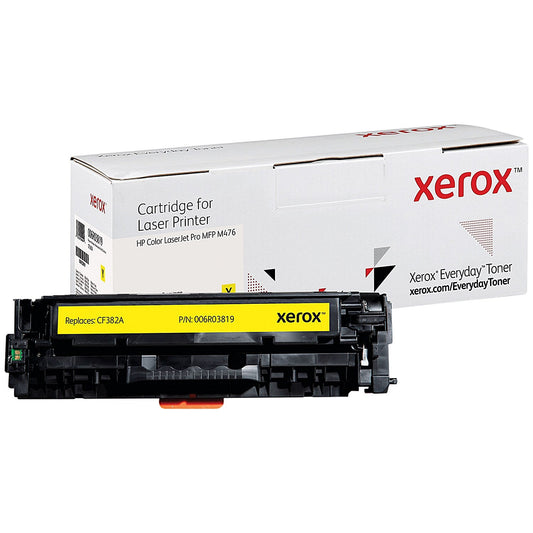 Xerox Everyday Remanufactured Toner Cartridge Yellow For HP CF382A 006R03819 Easy2Order : XR59404