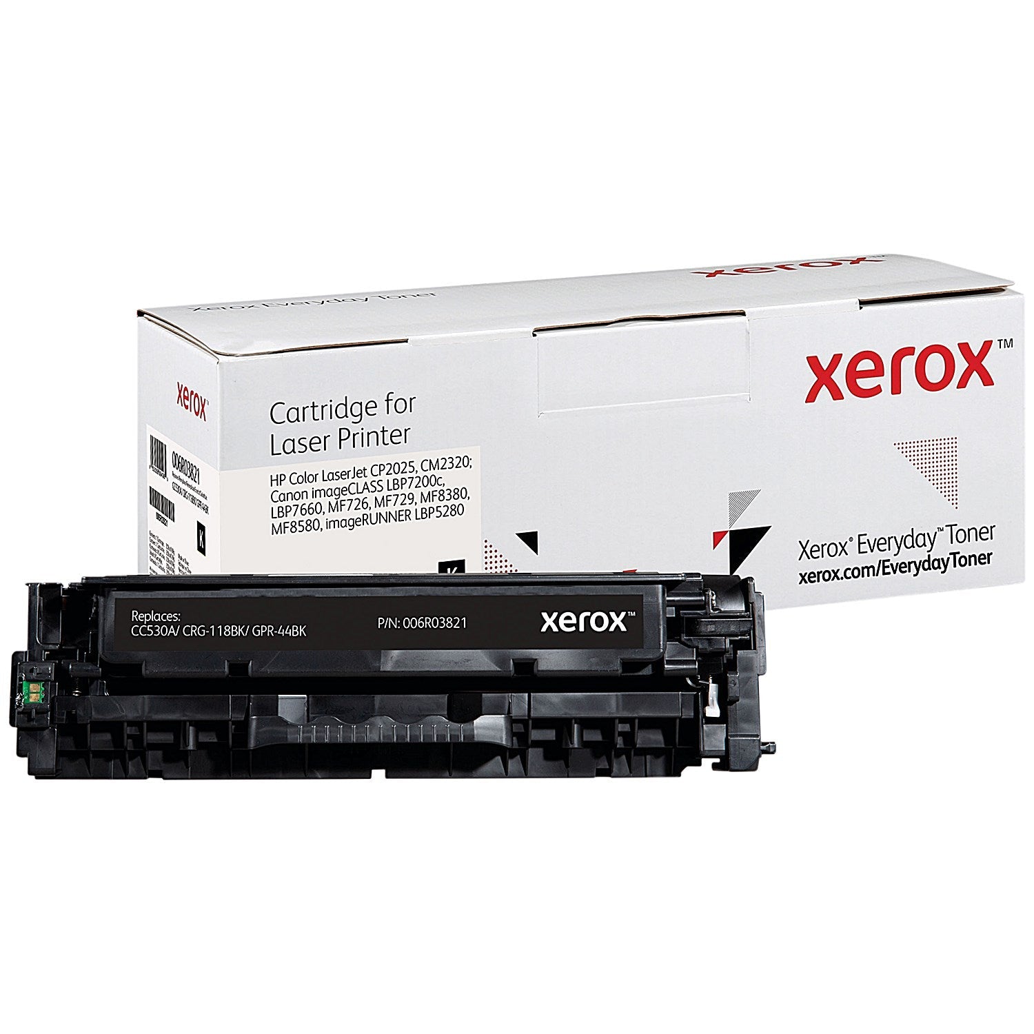 Xerox Everyday Remanufactured Toner Cartridge Black For HP CC530A 006R03821 Easy2Order : XR59406