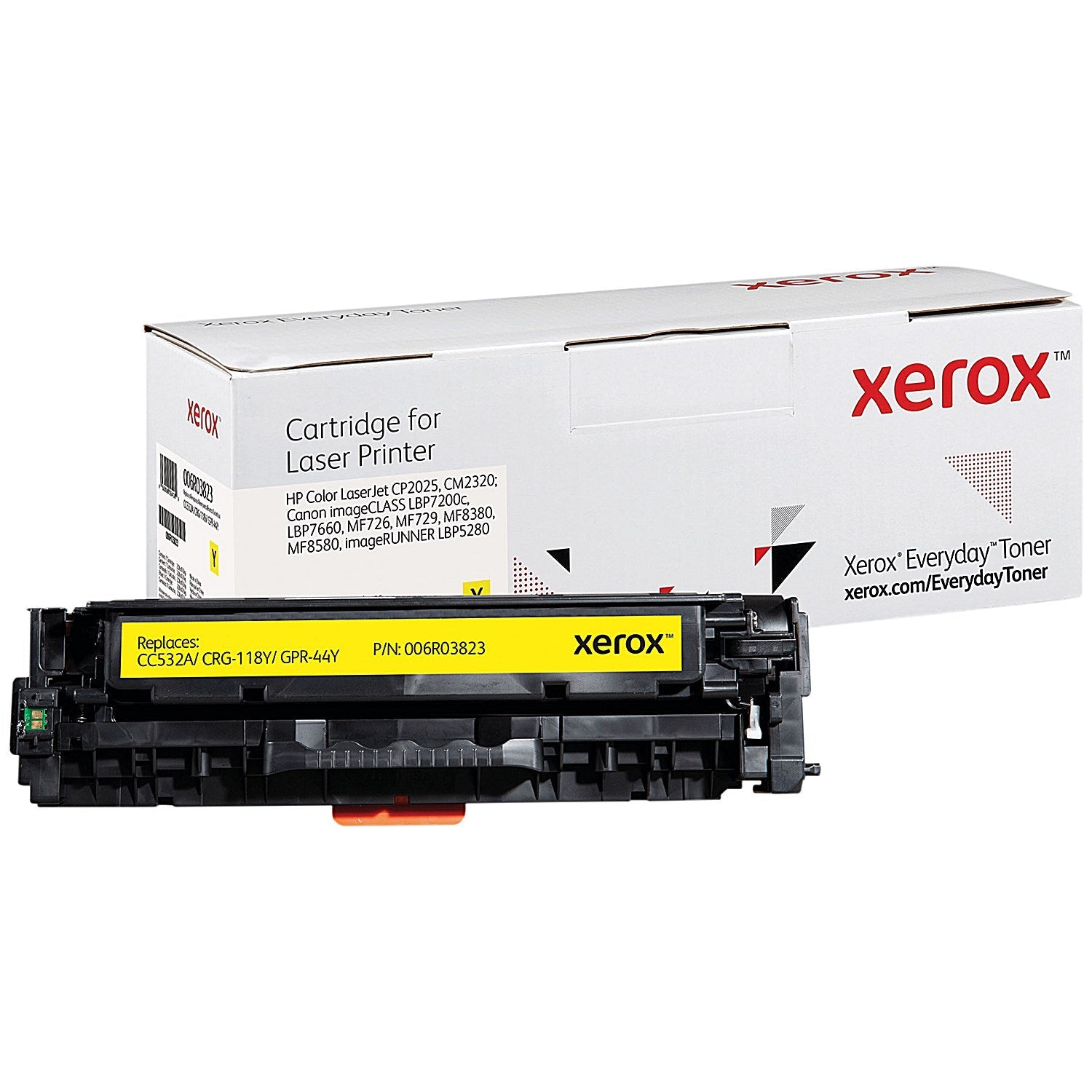 Xerox Everyday Remanufactured Toner Cartridge Yellow For HP CC532A 006R03823 Easy2Order : XR59408