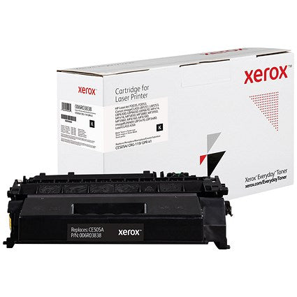 Xerox Everyday Replacement Toner Cartridge High Yield Black For HP CE505X 006R03839