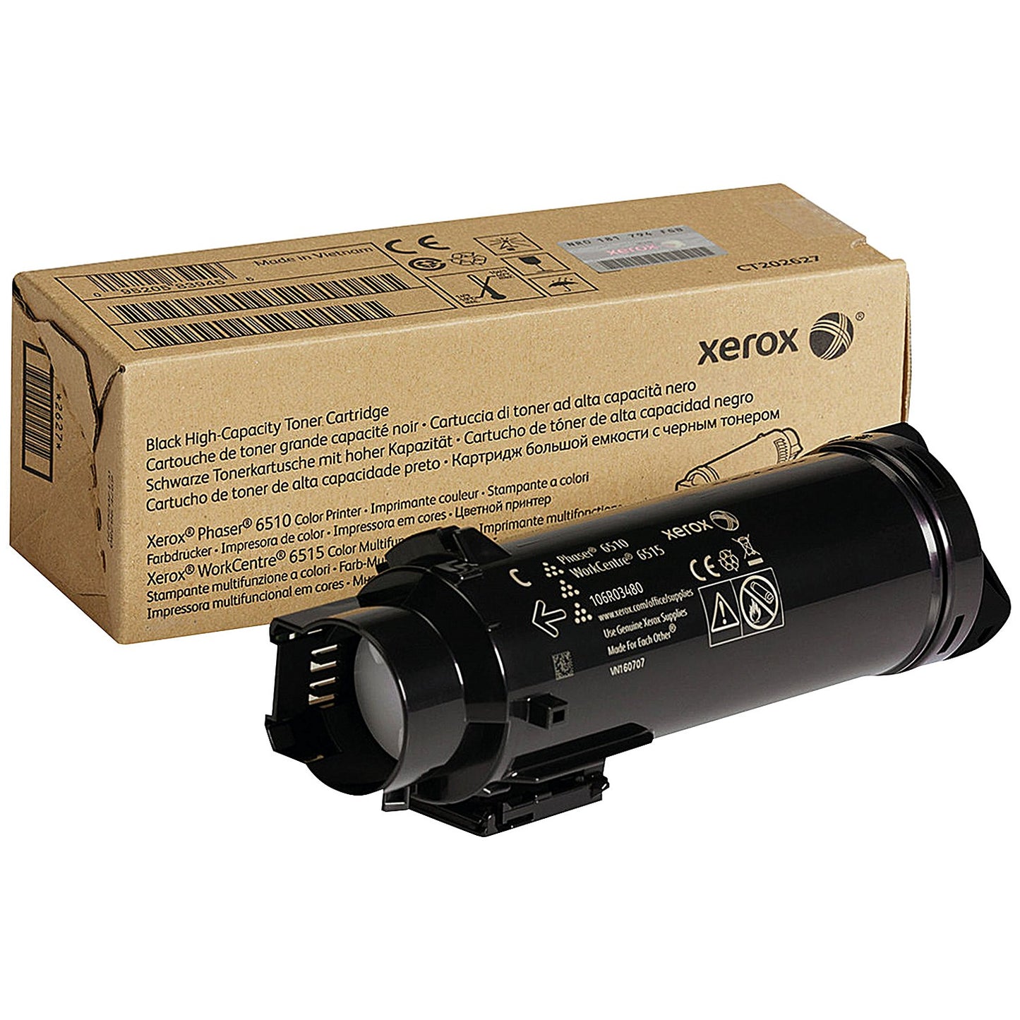 Xerox Phaser 6510/WorkCentre Toner Cartridge High Yield Black 106R03480