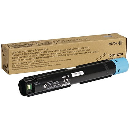 Xerox VersaLink C7020/C7025/C7030 Toner Cartridge Extra High Yield Cyan 106R03740