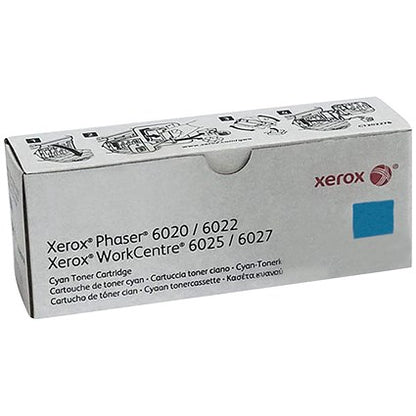 Xerox Phaser 6020 Cyan Laser Toner Cartridge