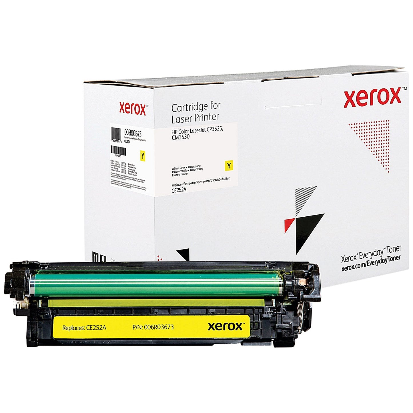 Xerox Everyday Replacement Toner Cartridge Yellow For HP CE252A 006R03673 Easy2Order : XR89411