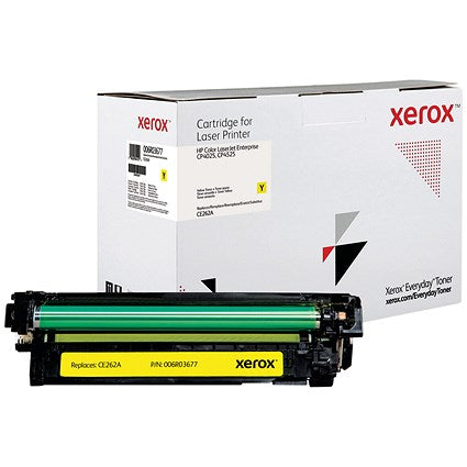 Xerox Everyday Replacement Toner Cartridge Yellow For HP CE262A 006R03677