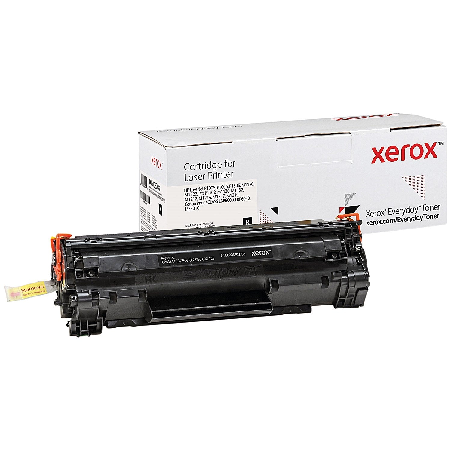 Xerox Everyday Replacement Toner Cartridge Black For HP CB435A/CB436A/CE285A 006R03708 Easy2Order : XR89446