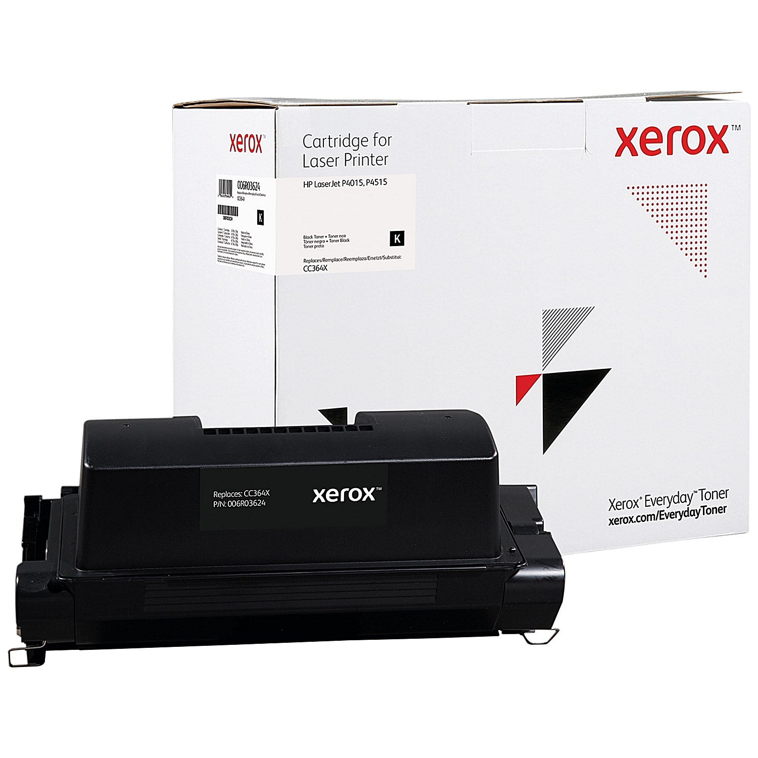 Xerox Everyday Replacement Toner Cartridge High Yield Black For HP CC364X 006R03624