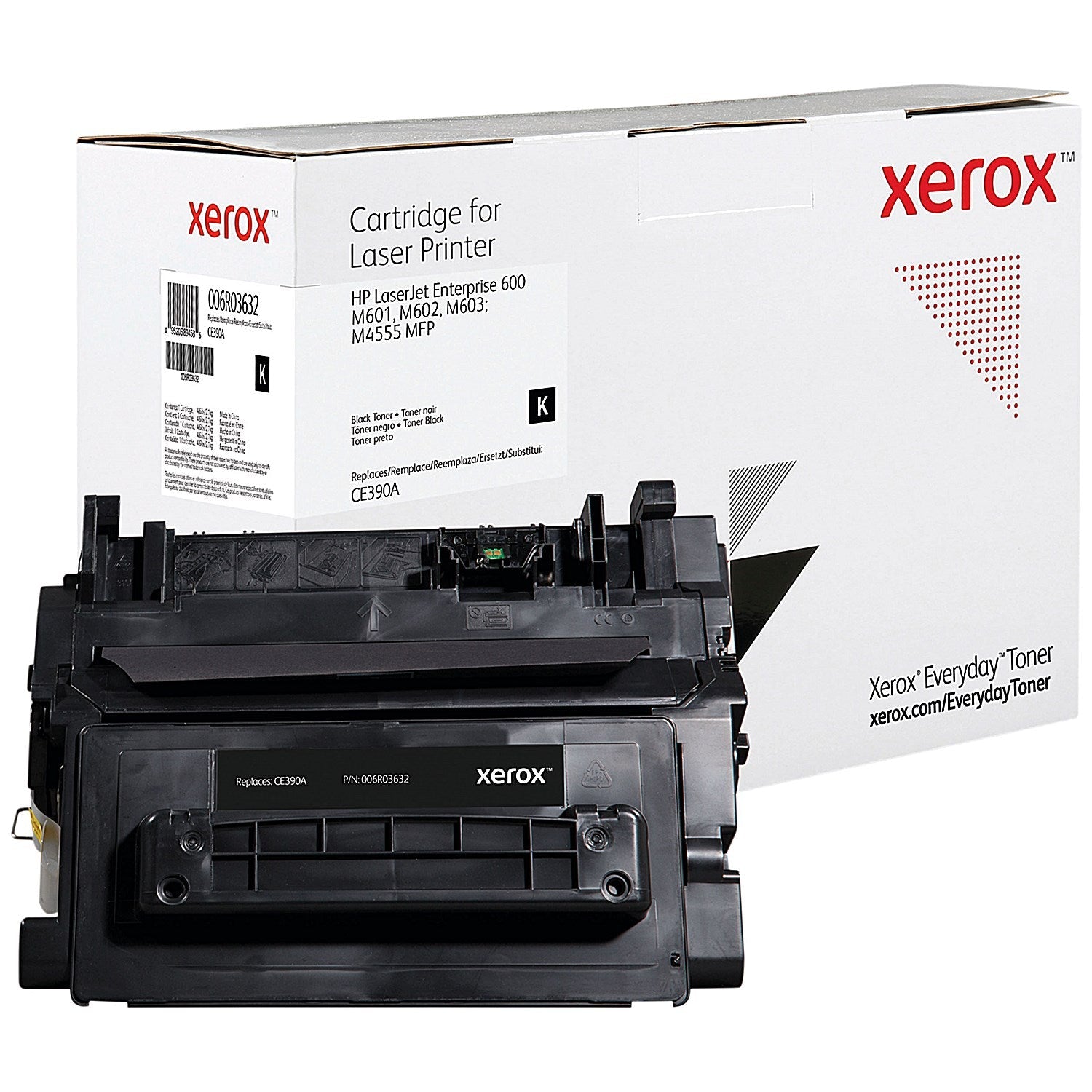 Xerox Everyday Replacement Toner Cartridge Black For HP CE390A 006R03632 Easy2Order : XR89458