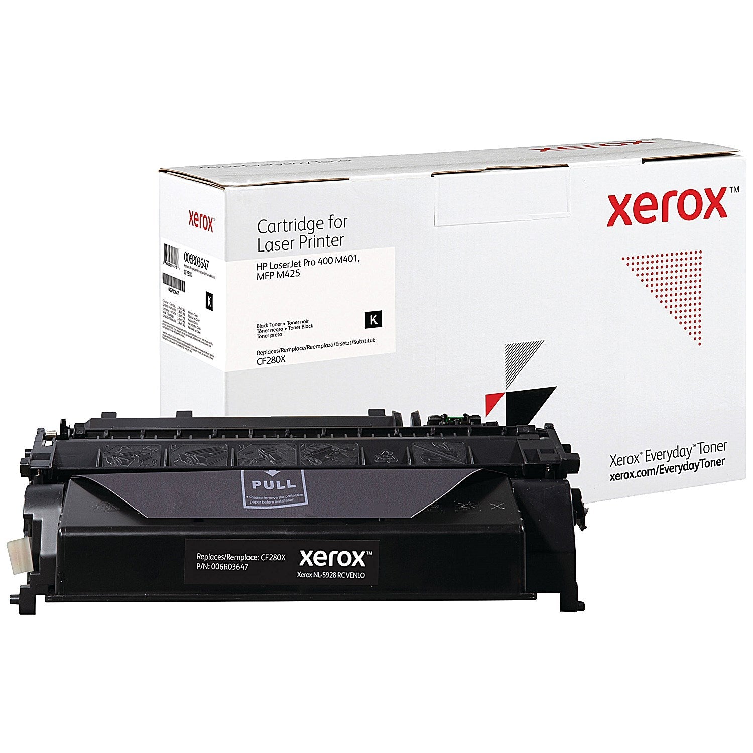 Xerox Everyday Replacement Toner Cartridge High Yield Black For HP CF280X 006R03647 Easy2Order : XR89473