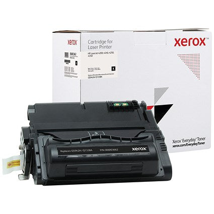 Xerox Everyday Replacement Toner Cartridge Black For HP Q1338A/Q5942A 006R03662