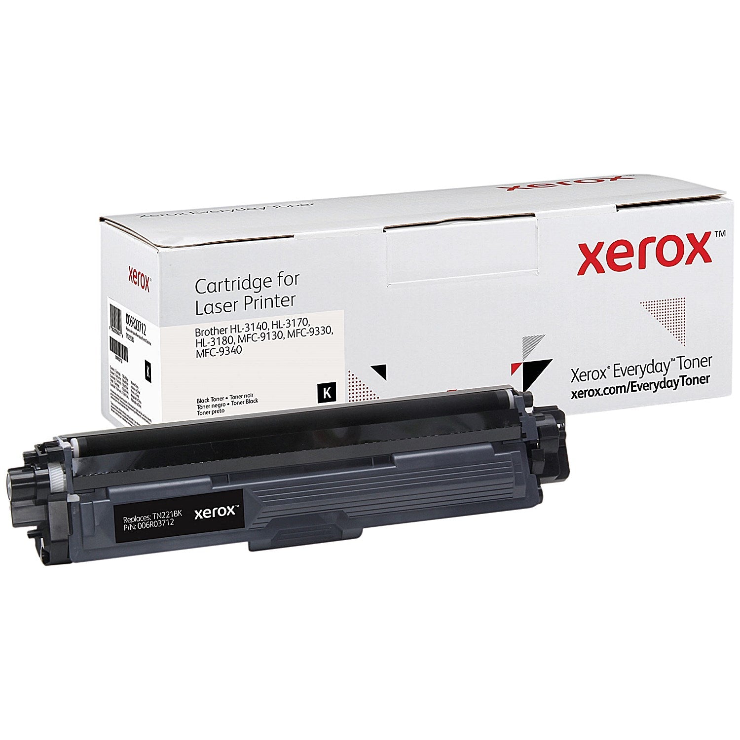 Xerox Everyday Replacement Toner Cartridge Black Compatible With Brother TN-241BK 006R03712 Easy2Order : XR89501