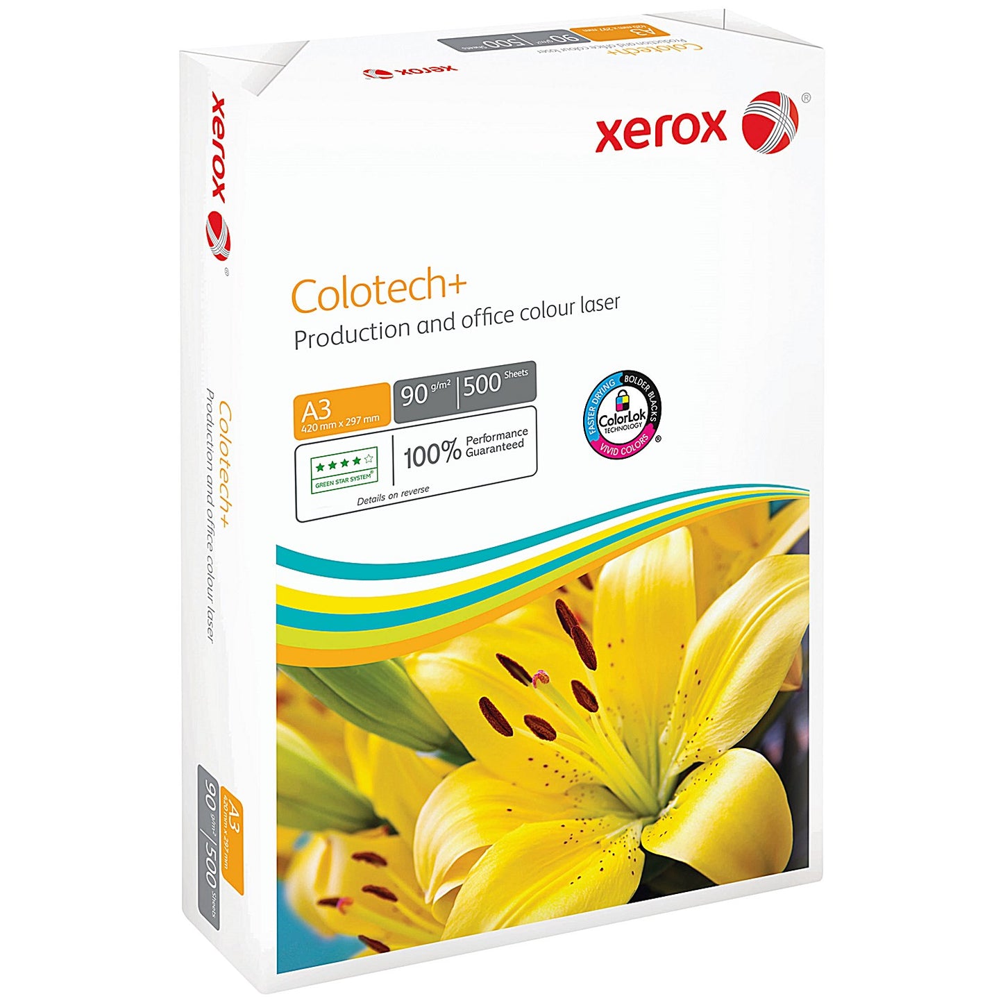 Xerox A3 Colotech+ FSC3 Paper, White, 90gsm, Ream (500 Sheets)