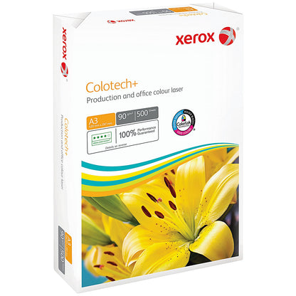 Xerox A3 Colotech+ FSC3 Paper, White, 90gsm, Ream (500 Sheets)