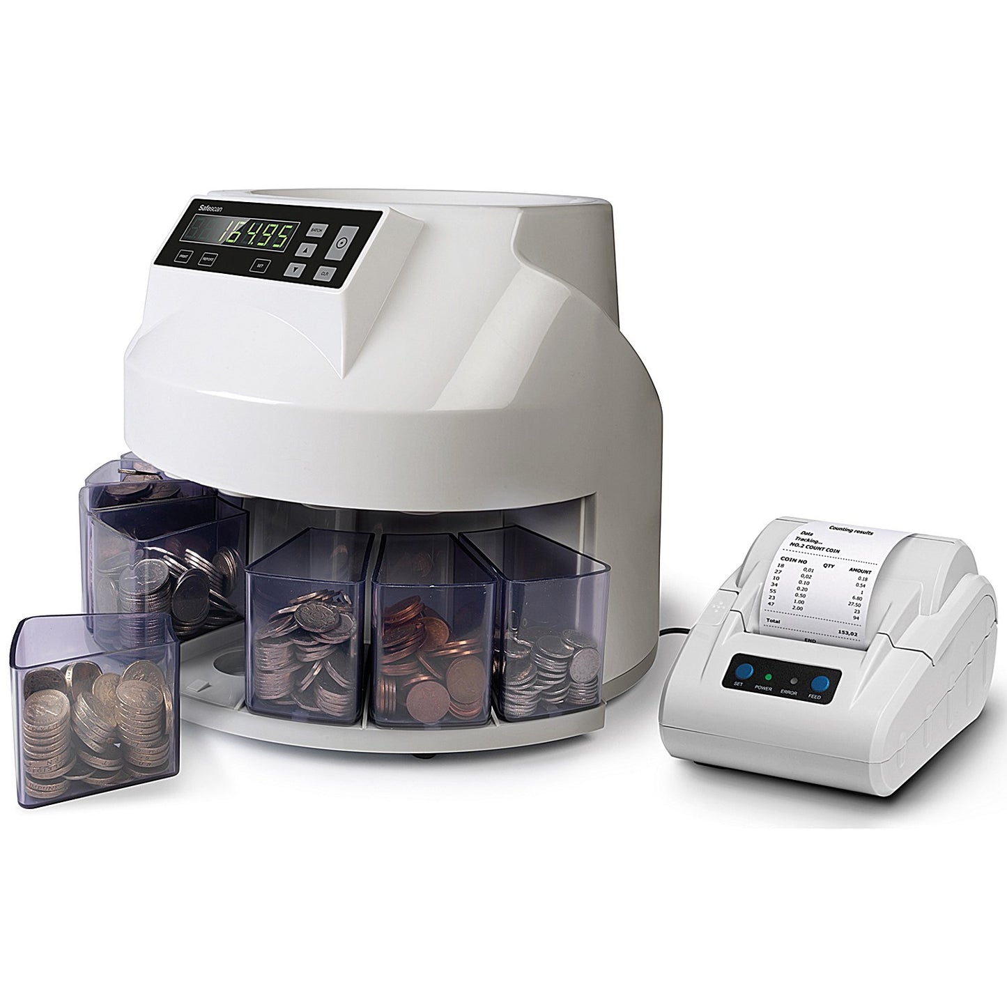 Safescan 1250 Coin Counter and Sorter
