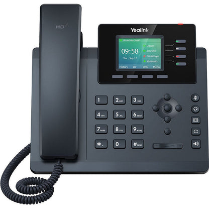 Yealink SIP-T34W VoIP Telephone + Caller ID, 5-Way Call Capability, 4 Lines, Classic Grey Easy2Order : YEA31704